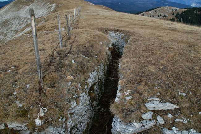 trincee altipiani di asiago